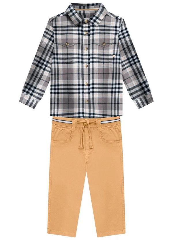 Milon - Conjunto Infantil Menino Preto 3