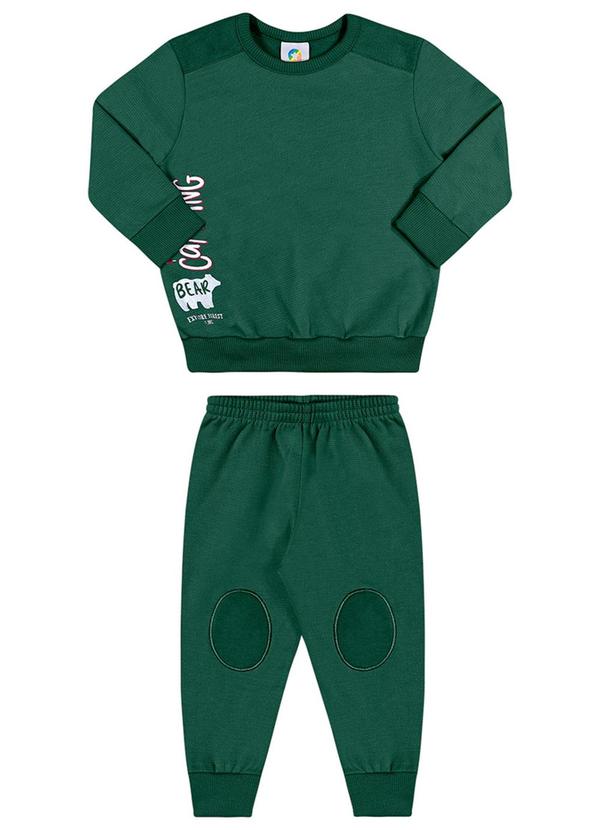 Alenice - Conjunto Acampamento Casual Menino Verde 2