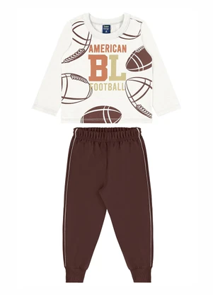 Bee Loop - Conjunto American Football Branco - BEE LOOP