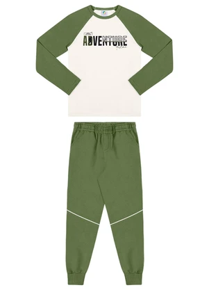 Outlet - Conjunto Aventura Menino Branco - OUTLET