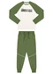 Outlet - Conjunto Aventura Menino Marrom - variação: Branco