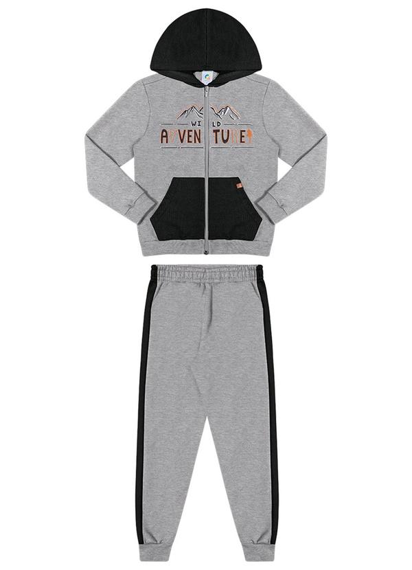 Alenice - Conjunto Aventura Selvagem Menino Cinza
