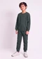 Abrange - Conjunto Básico Infantil Menino Preto - variação: Chumbo