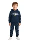 Malwee Kids - Conjunto Basketball Team em Moletom Terracota - variação: Azul Marinho