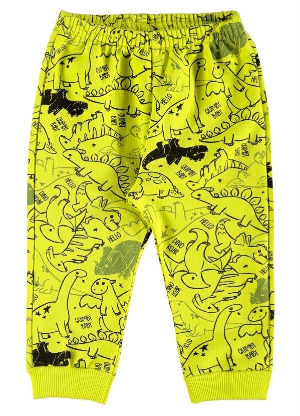 Quimby - Conjunto Bebê Blusão e Calça Moletom Verde 6