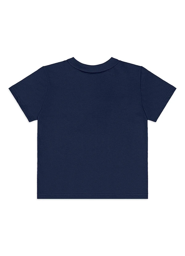 Quimby - Conjunto Bebê Camiseta Bermuda Azul 3