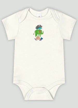 Conjunto Bebê com Body e Calça Up Baby Branco - UP BABY