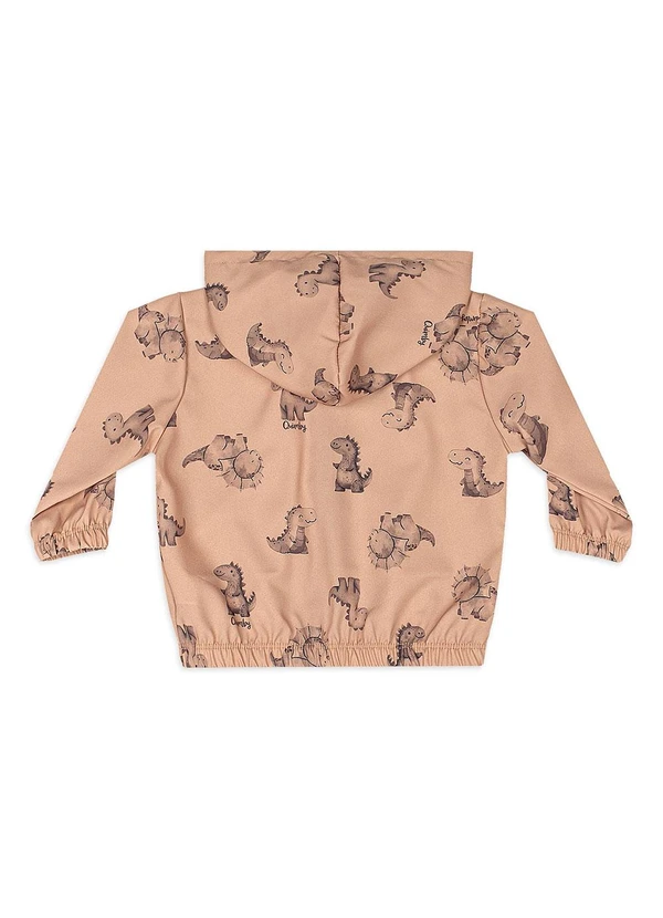 Quimby - Conjunto Bebê Jaqueta Calça Dino Marrom 3
