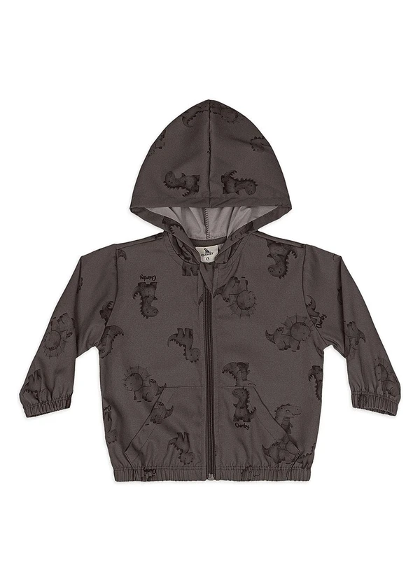 Quimby - Conjunto Bebê Jaqueta Calça Dino Verde 3