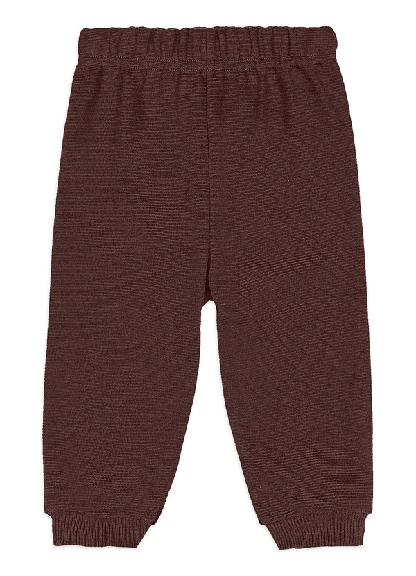 Quimby - Conjunto Bebê Jaqueta Calça Marrom 5