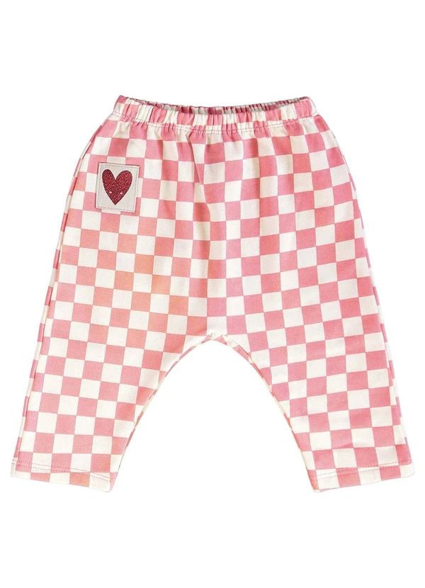 Três e Já - Conjunto Bebê Menina Blusão e Calça Rosa 7