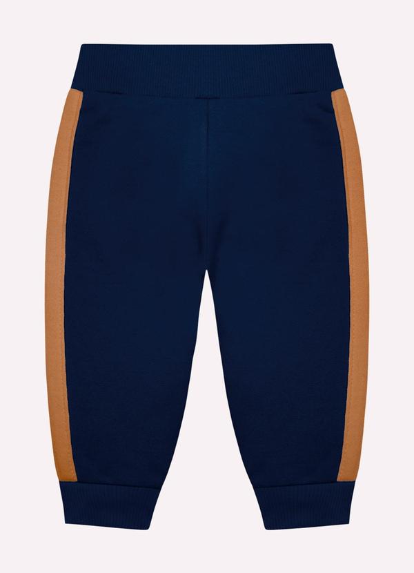 Milon - Conjunto Bebê Menino Bordado Marrom 4