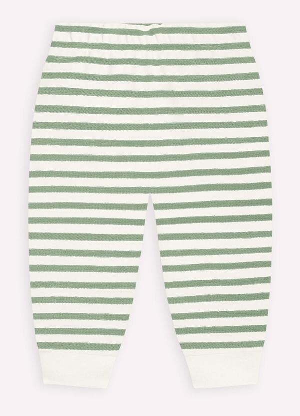 Milon - Conjunto Bebê Menino Bordado Off White 3