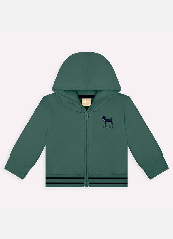 Milon - Conjunto Bebê Menino Cachorrinhos Verde 4