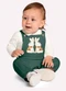 Milon - Conjunto Bebê Menino Coelhinho Verde - variação: Verde
