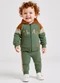 Alakazoo - Conjunto Bebê Menino com Jaqueta e Calça Verde - variação: Verde