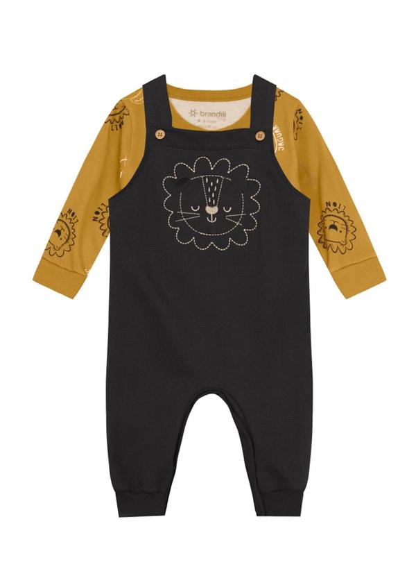 Brandili Baby - Conjunto Bebê Menino de Leãozinho Amarelo