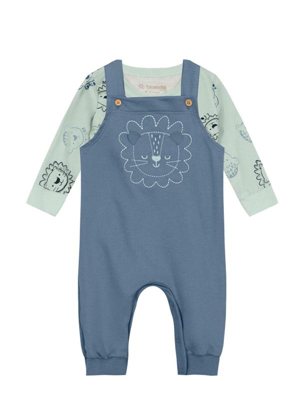 Brandili Baby - Conjunto Bebê Menino de Leãozinho Verde