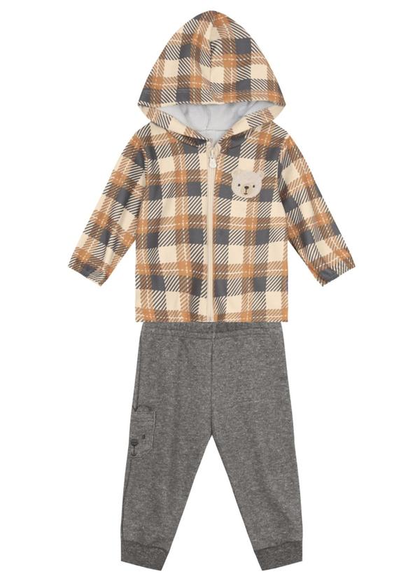 Brandili Baby - Conjunto Bebê Menino de Ursinho Amarelo