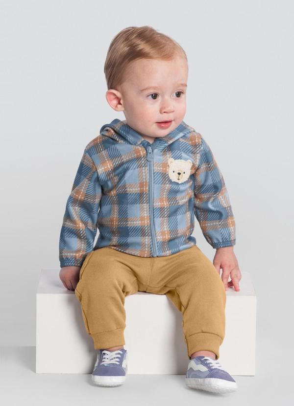 Brandili Baby - Conjunto Bebê Menino de Ursinho Azul