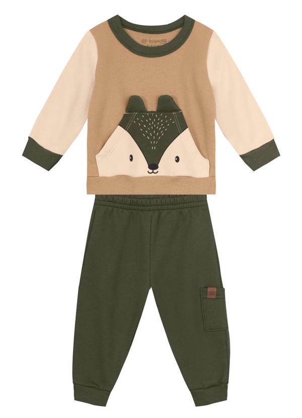 Brandili Baby - Conjunto Bebê Menino de Ursinho Marrom 3