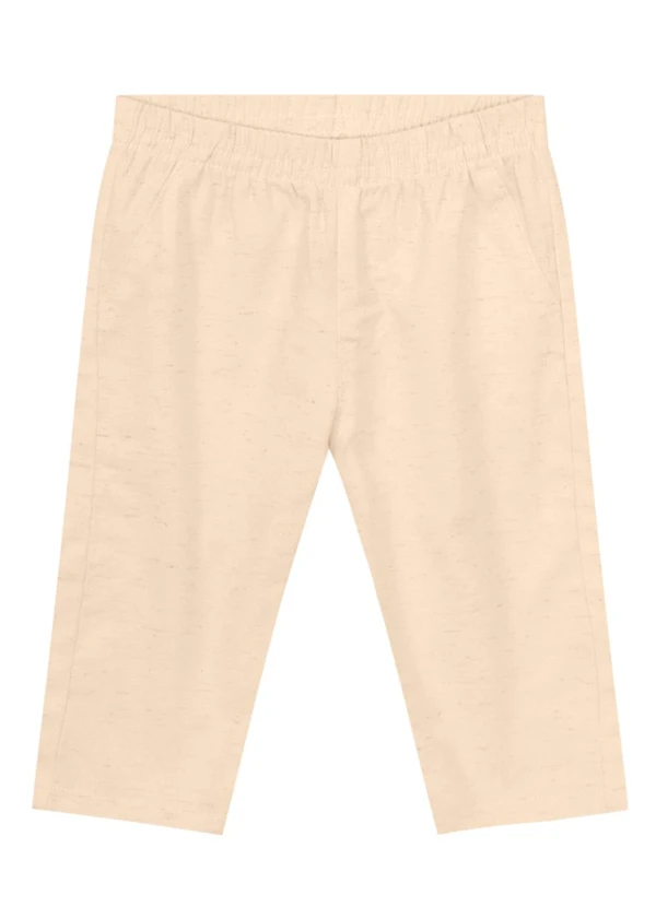 Brandili Mundi - Conjunto Bebê Menino em Cotton Bege 3