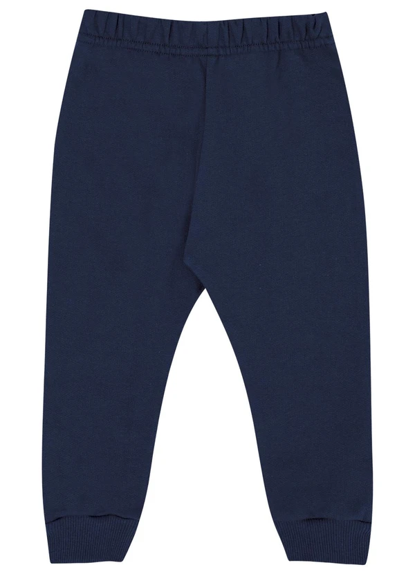 Pulla Bulla - Conjunto Bebe Menino Moletom Mescla 3