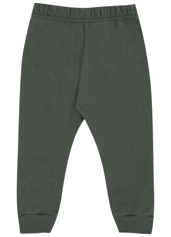 Pulla Bulla - Conjunto Bebe Menino Moletom Verde 3