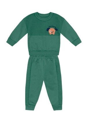 Brandili - Conjunto Bebê Menino Verde - BRANDILI