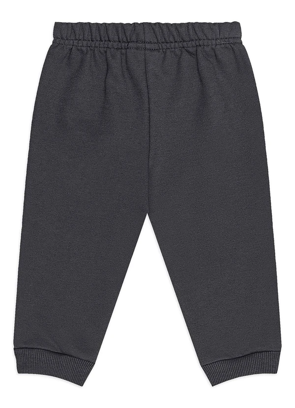 Quimby - Conjunto Bebê Moletom Felpado Cinza 6