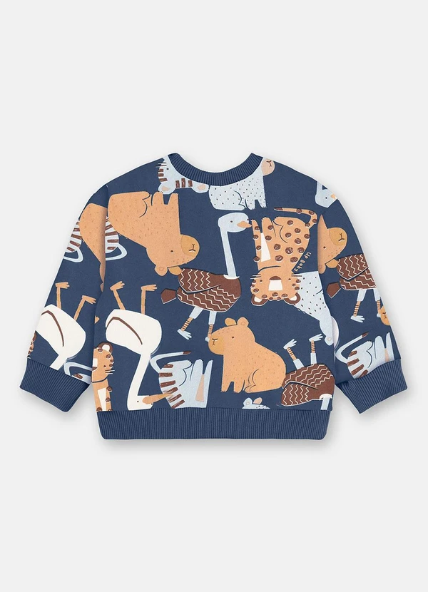 Up Baby - Conjunto Bebê Super Cotton Azul 3