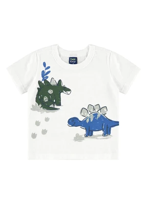 Bee Loop - Conjunto Big Dino Infantil Branco - BEE LOOP