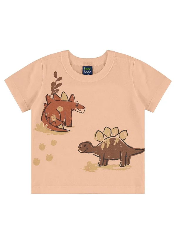 Bee Loop - Conjunto Big Dino Infantil Marrom 3