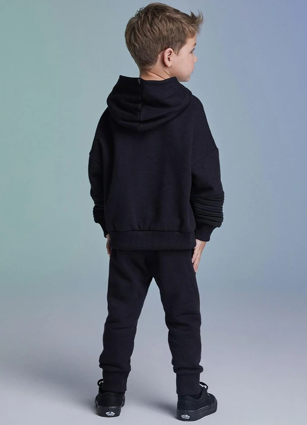 Youccie - Conjunto Black de Moletom Play Preto 2