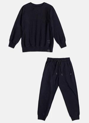 Youccie - Conjunto Black de Moletom Preto - YOUCCIE