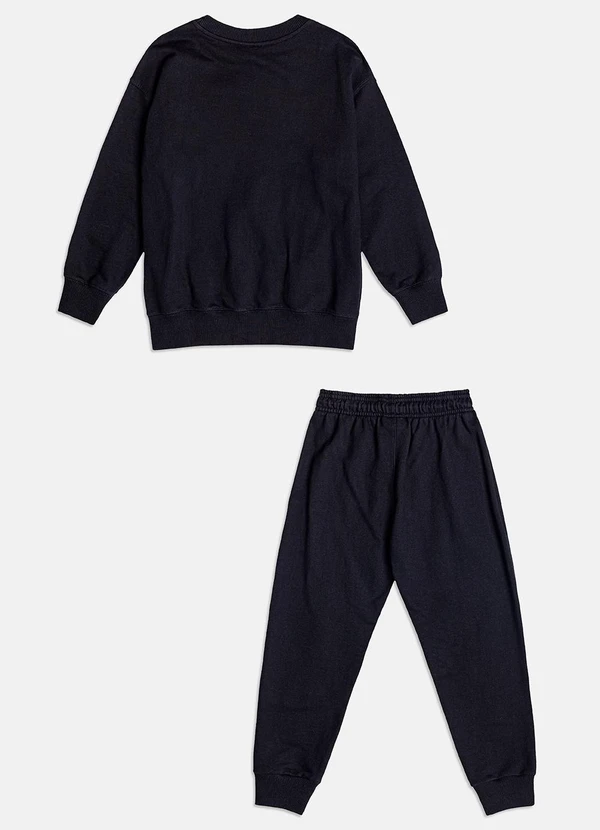 Youccie - Conjunto Black de Moletom Preto 2