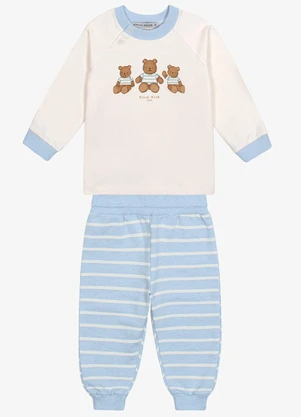 Trick Nick - Conjunto Blusa com Calça Masculino Azul - TRICK NICK