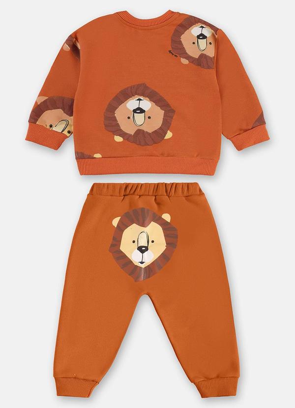 Up Baby - Conjunto Blusa e Calça Laranja 3