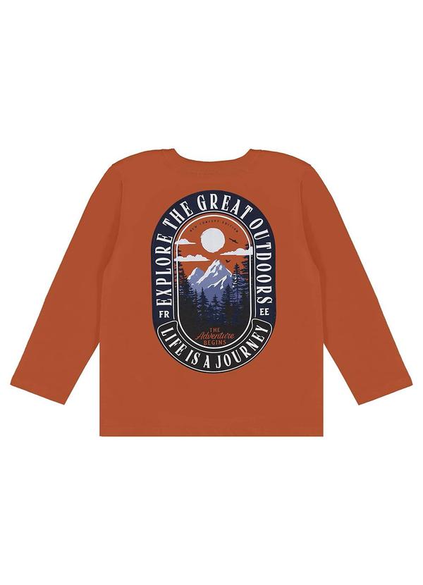 Bee Loop - Conjunto Blusa e Calça Menino Marrom 6