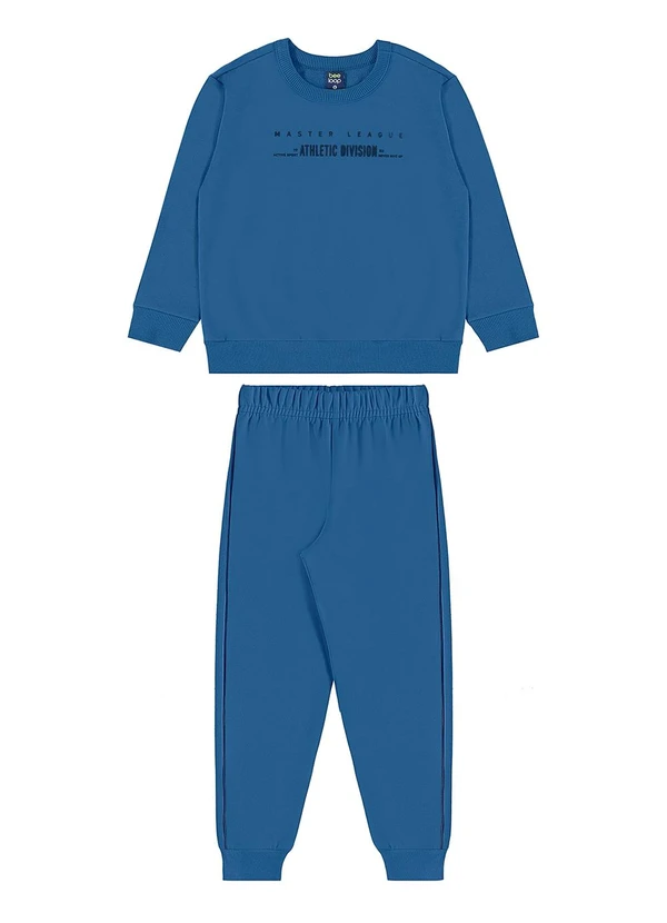 Bee Loop - Conjunto Blusão Athletic Div Azul