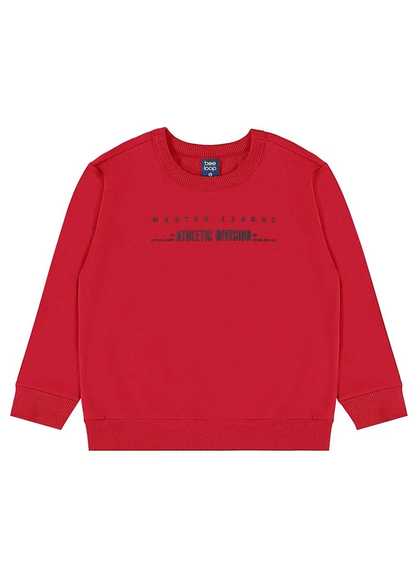 Bee Loop - Conjunto Blusão Athletic Div Vermelho 3