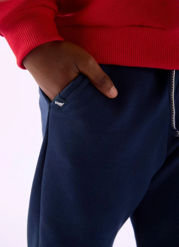 Quimby - Conjunto Blusão Calça Moletom Vermelho 2