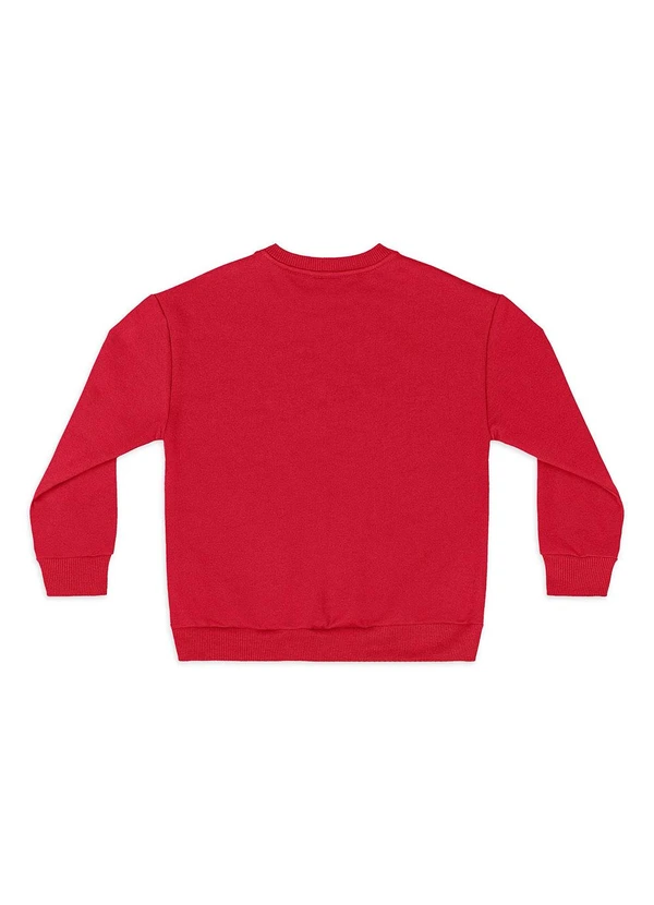 Quimby - Conjunto Blusão Calça Moletom Vermelho 5