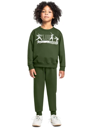 Bee Loop - Conjunto Blusão Club Classic Calça Verde - BEE LOOP