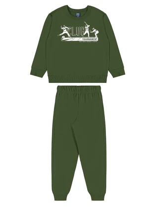 Bee Loop - Conjunto Blusão Club Classic Calça Verde - BEE LOOP