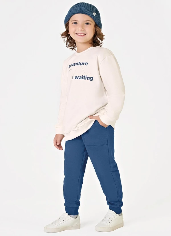 Trick Nick - Conjunto Blusao com Calca Bege 3