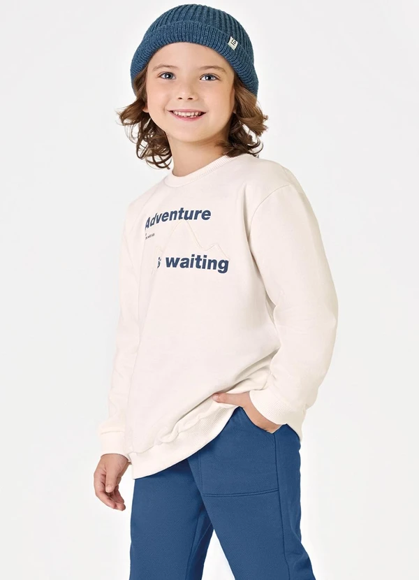 Trick Nick - Conjunto Blusao com Calca Bege 4