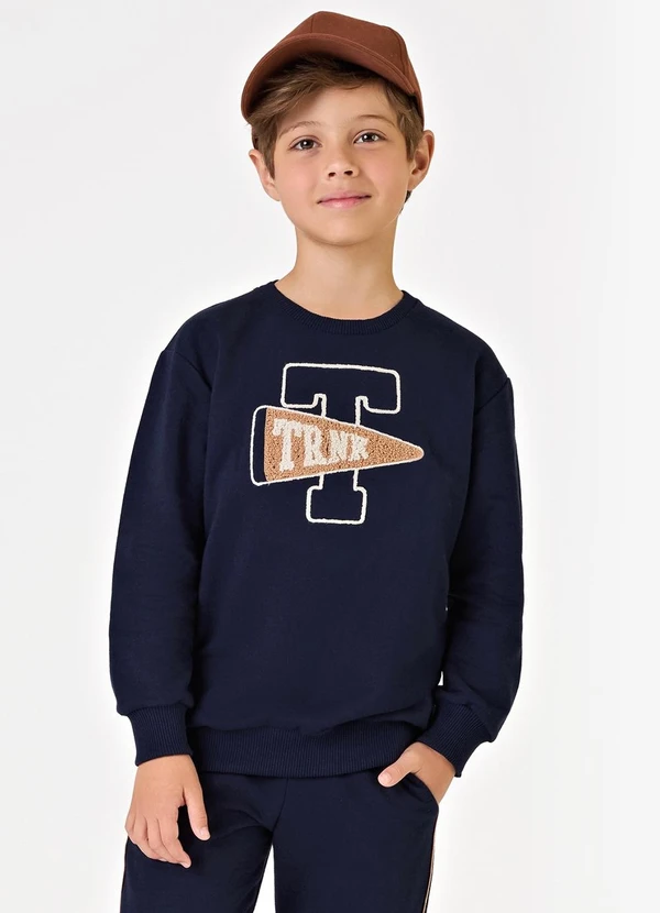 Trick Nick - Conjunto Blusão com Calça Masculino Azul 3