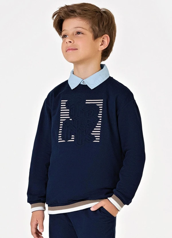 Trick Nick - Conjunto Blusão com Calça Masculino Azul 4