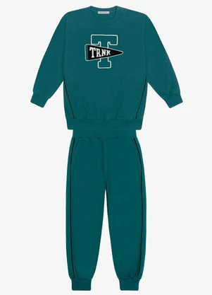 Trick Nick - Conjunto Blusão com Calça Masculino Verde - TRICK NICK